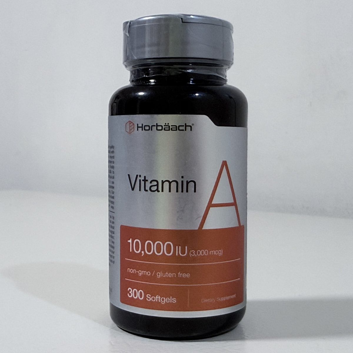 Horbaach Vitamin A 10,000 IU, 300 Softgels, Exp 08/2027 - view 1 of 5