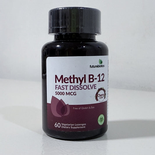 Futurebiotics Methyl B-12 5000 mcg, Cherry, 60 Lozenges, Exp 07/2027 - view 1 of 3