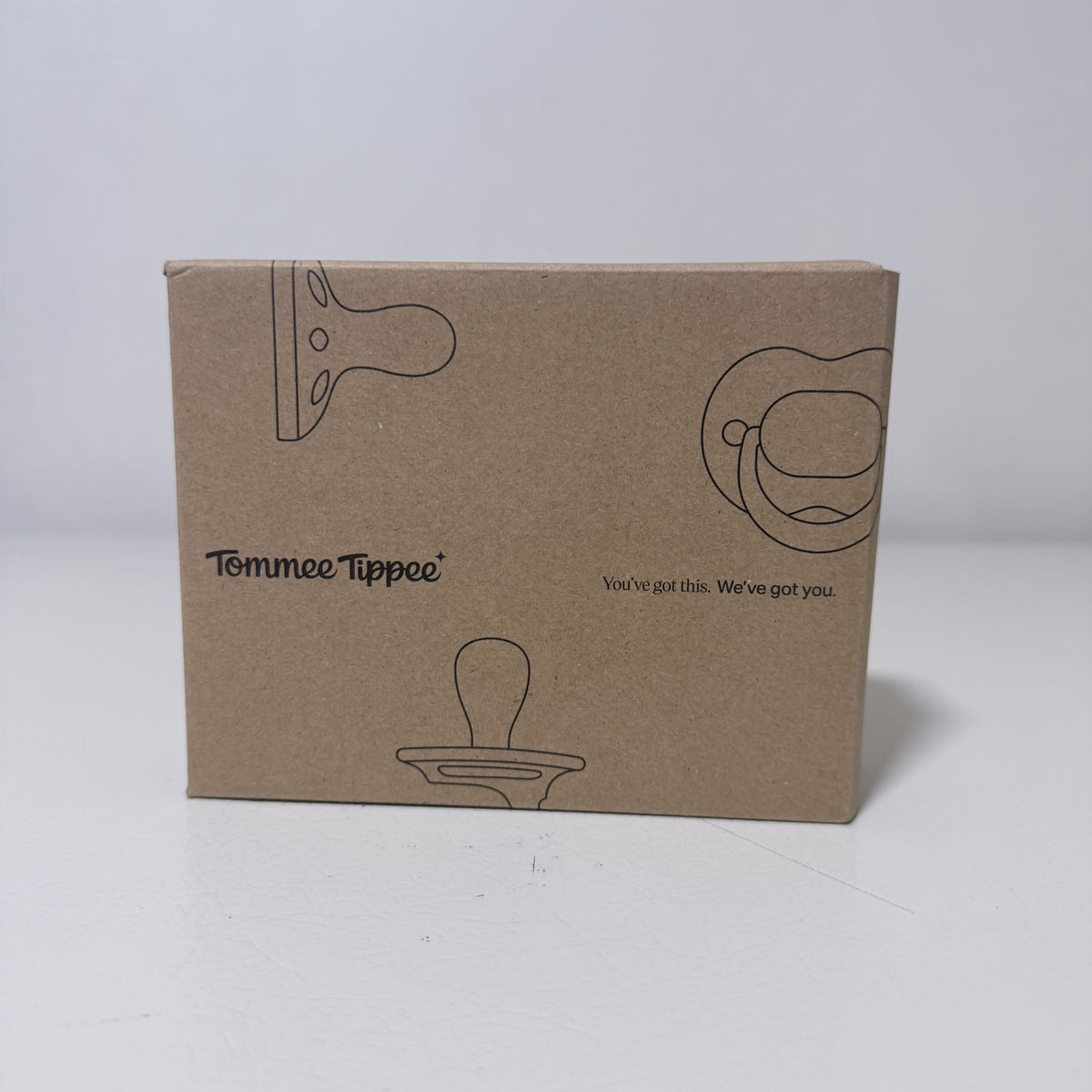 Tommee Tippee Newborn Pacifiers 0-2 Months, 4 Pack, Cream and Pink - view 5 of 8