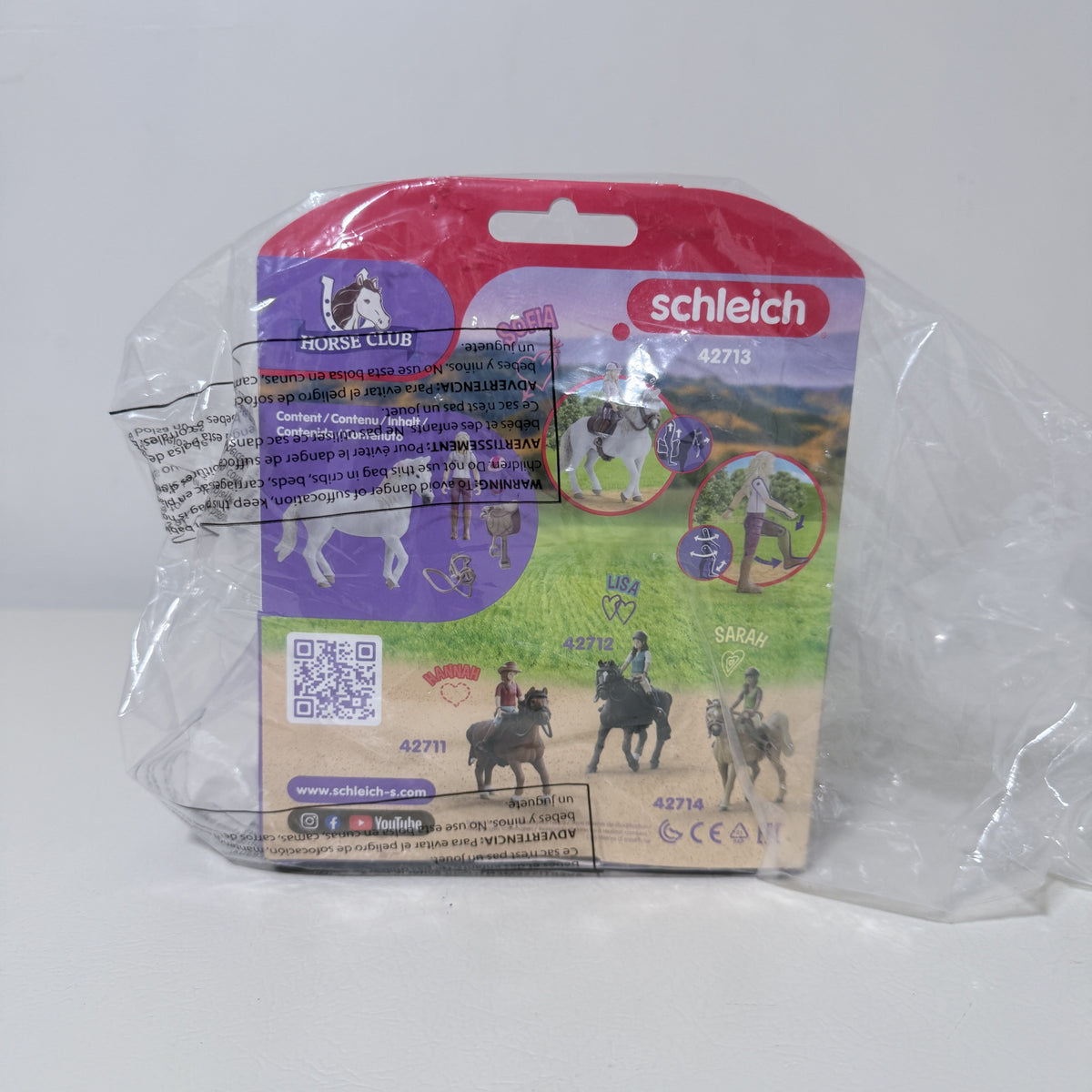 Schleich Horse Club Sofia & Blossom 42713 Rider and Horse Set - view 2 of 4