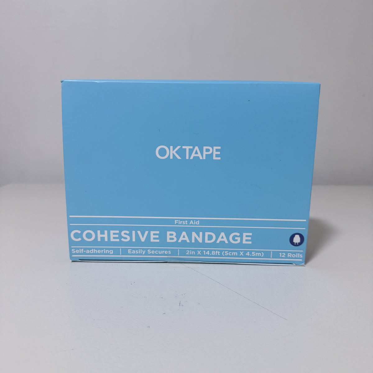 Cohesive Bandage 2 in x 5 yd, 12 Rolls, Bright Pink, Exp 10/24/2026 - view 1 of 5