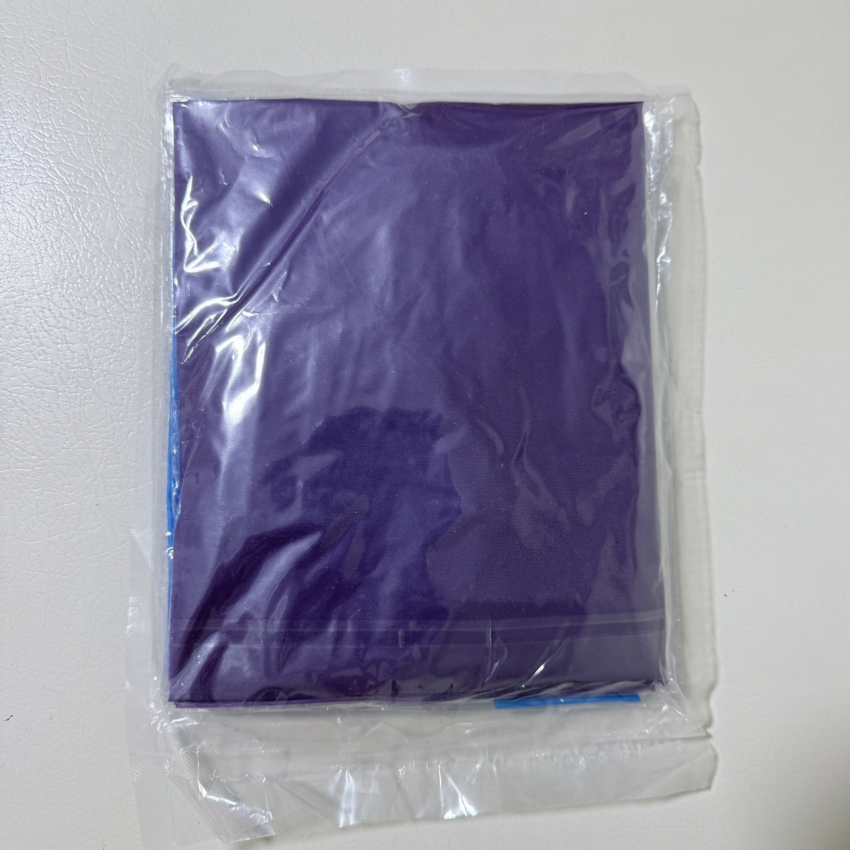 Kids EVA Raincoat with Hood, 2 Pack, Blue and Purple, One Size - view 4 of 6