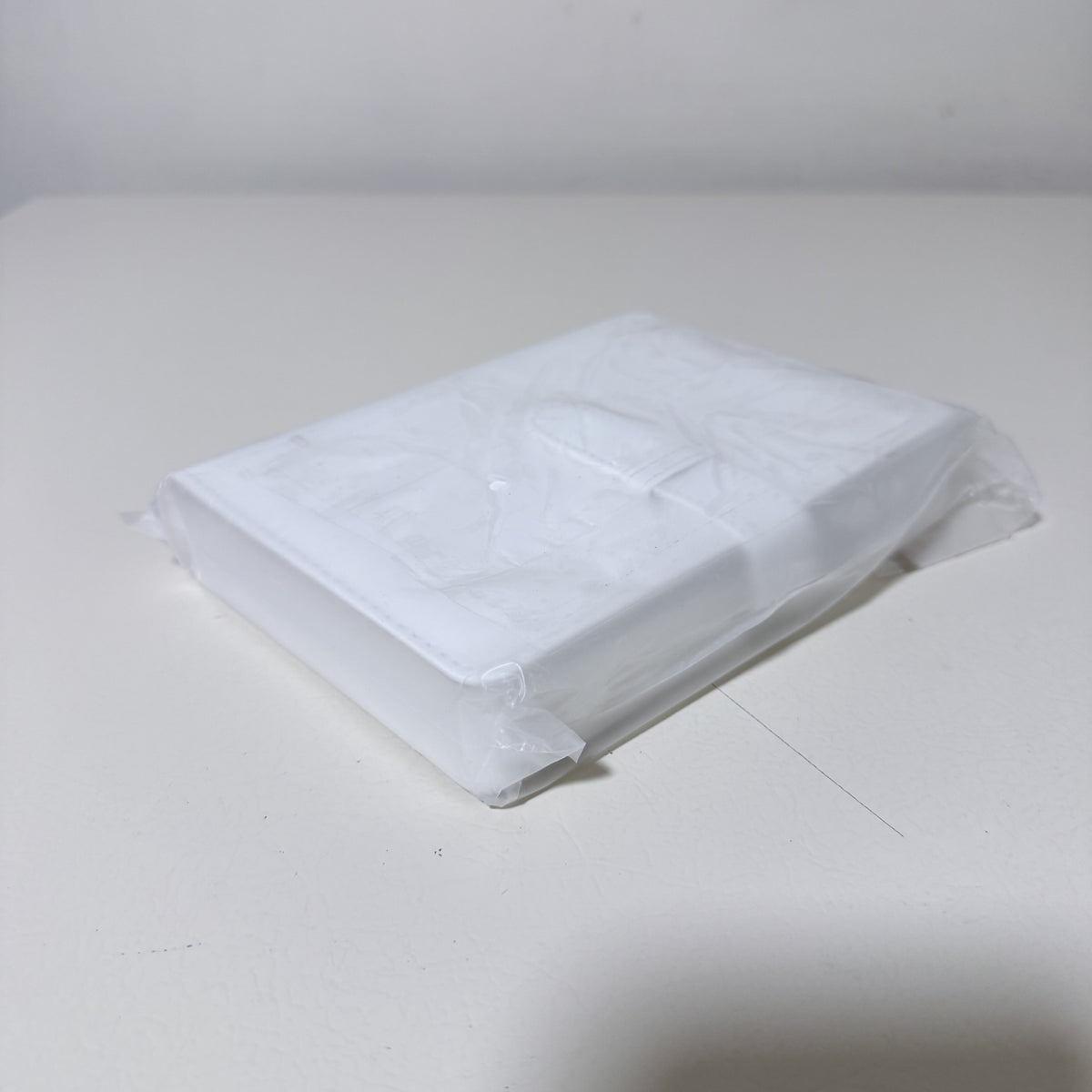 4x6 Photo Album, White Faux Leather with Snap Strap, Holds 68 Photos - view 9 of 10