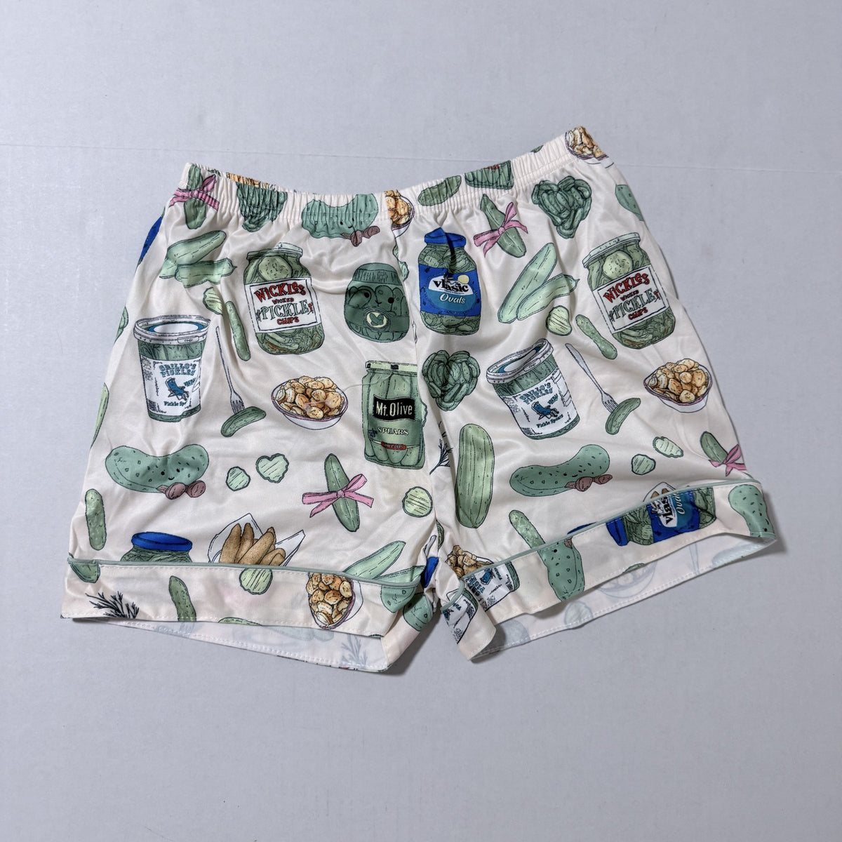 Girls Pickle Print Short Sleeve Pajama Set, Size 10 - view 5 of 8