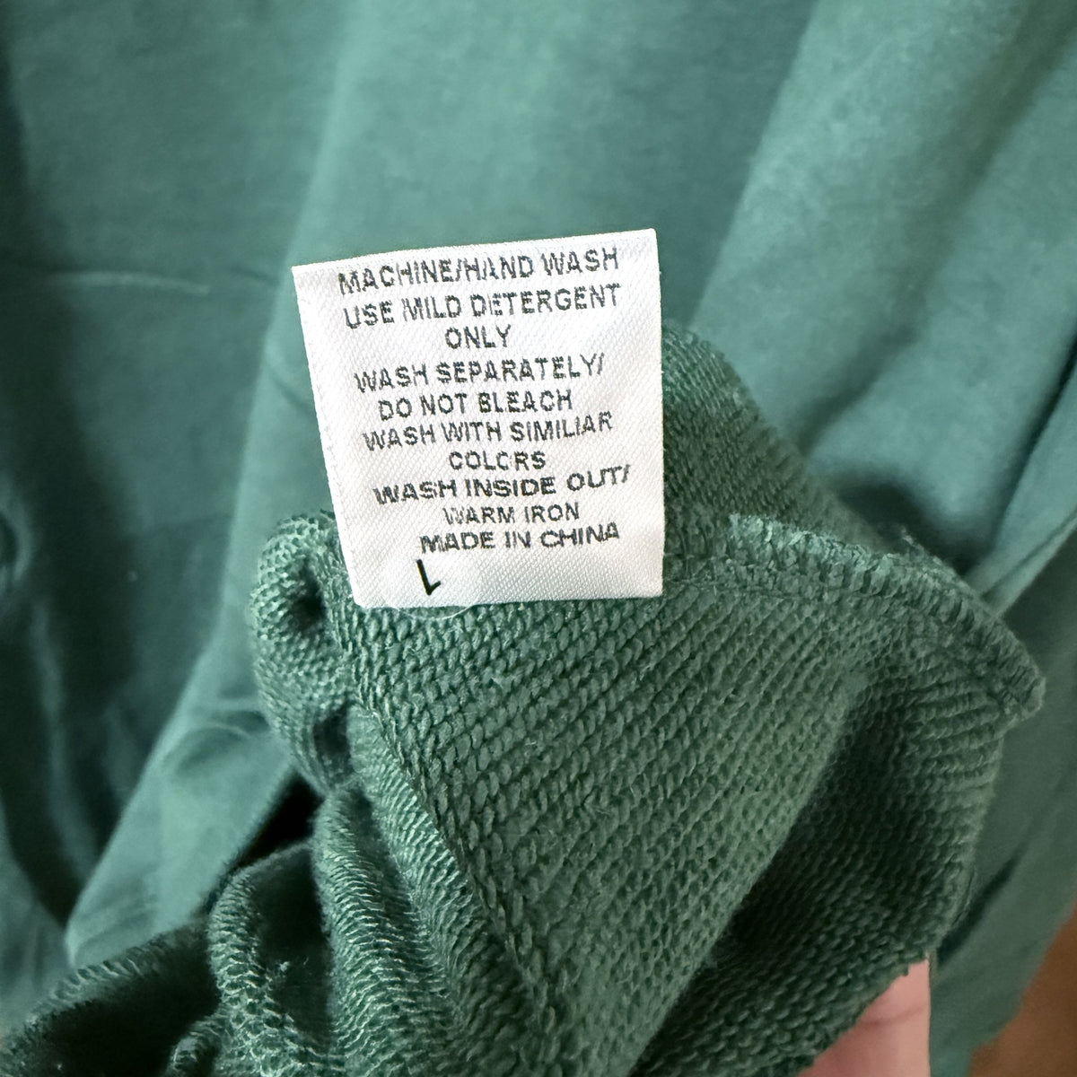 Salem Massachusetts Est. 1626 Embroidered Sweatshirt, Green, 2XL - view 7 of 8