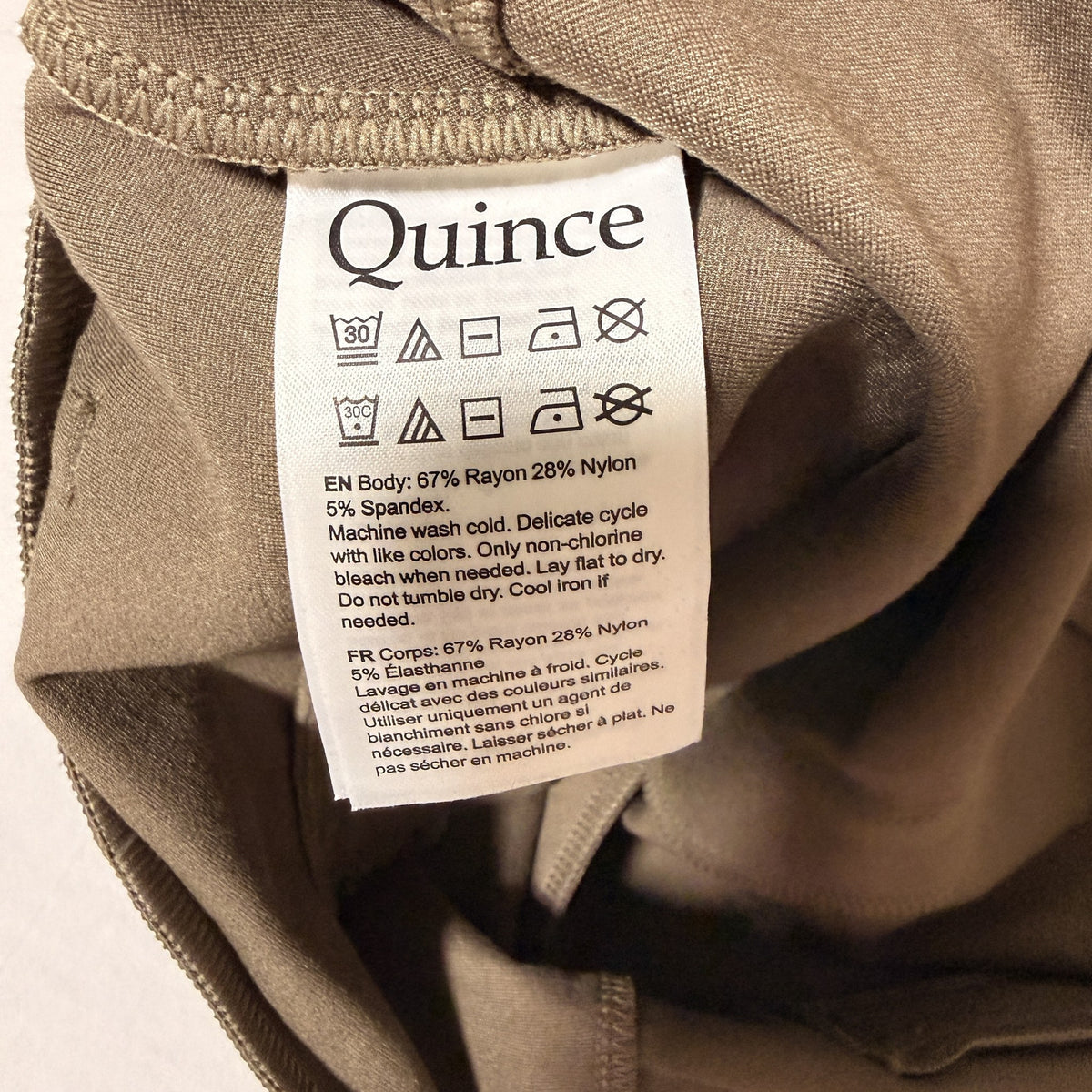 Quince Ultra-Stretch Ponte Straight Leg Pants, Dark Baltic Brown, XL - view 7 of 10