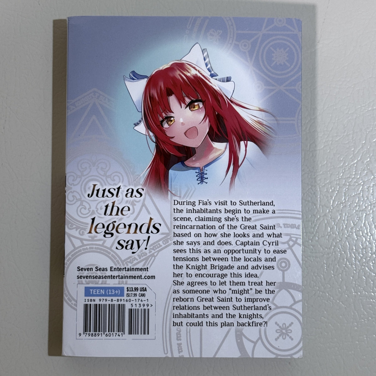A Tale of the Secret Saint Manga Vol. 7 Paperback Seven Seas - view 2 of 4
