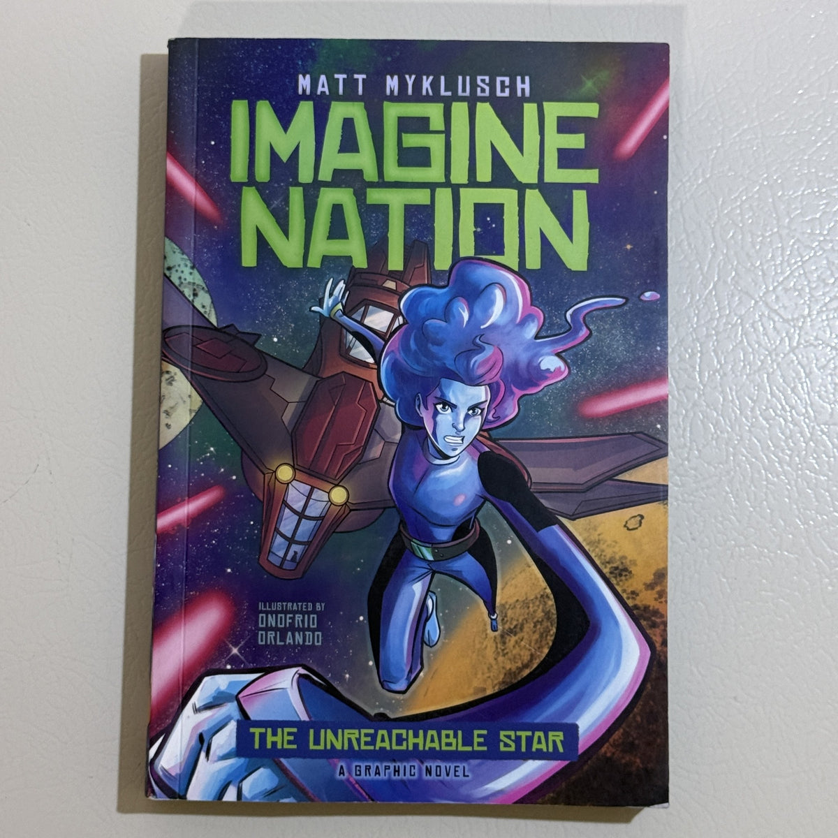 Imagine Nation Book 2 The Unreachable Star Graphic Novel Myklusch - view 1 of 4