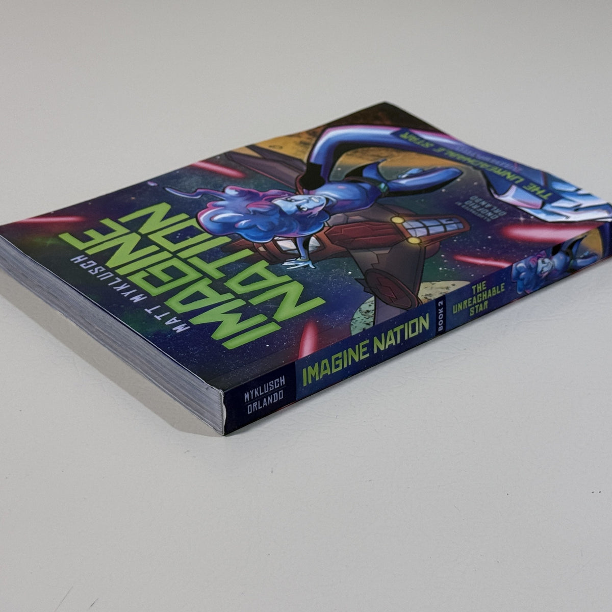 Imagine Nation Book 2 The Unreachable Star Graphic Novel Myklusch - view 3 of 4