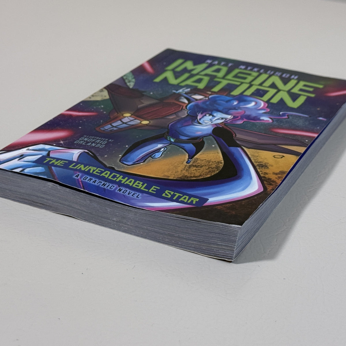 Imagine Nation Book 2 The Unreachable Star Graphic Novel Myklusch - view 4 of 4