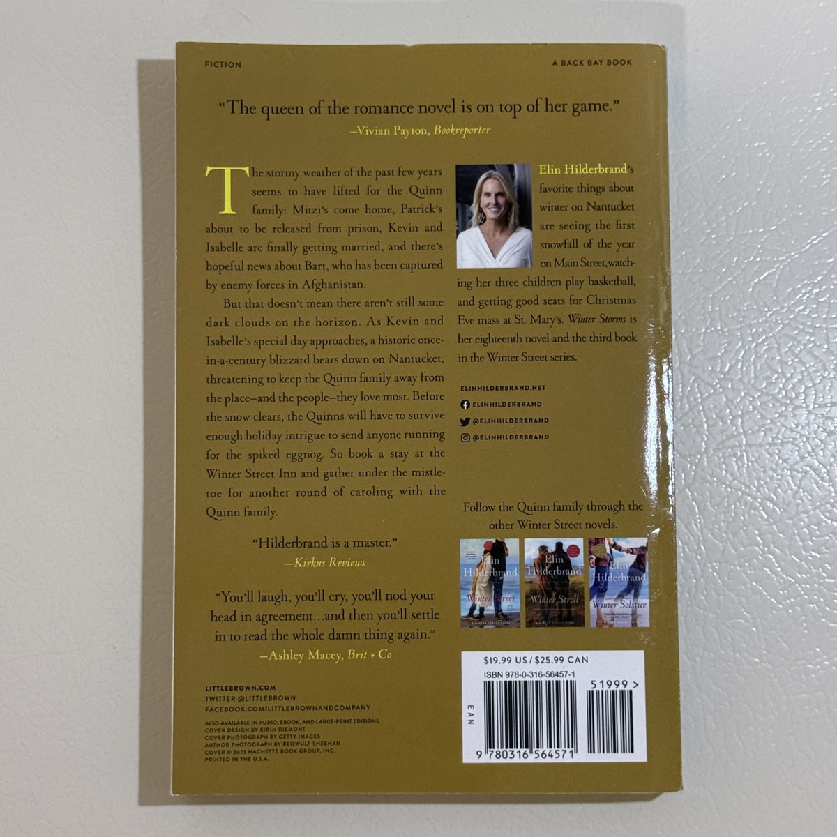 Used - Winter Storms by Elin Hilderbrand Winter Street 3 Paperback - view 2 of 6