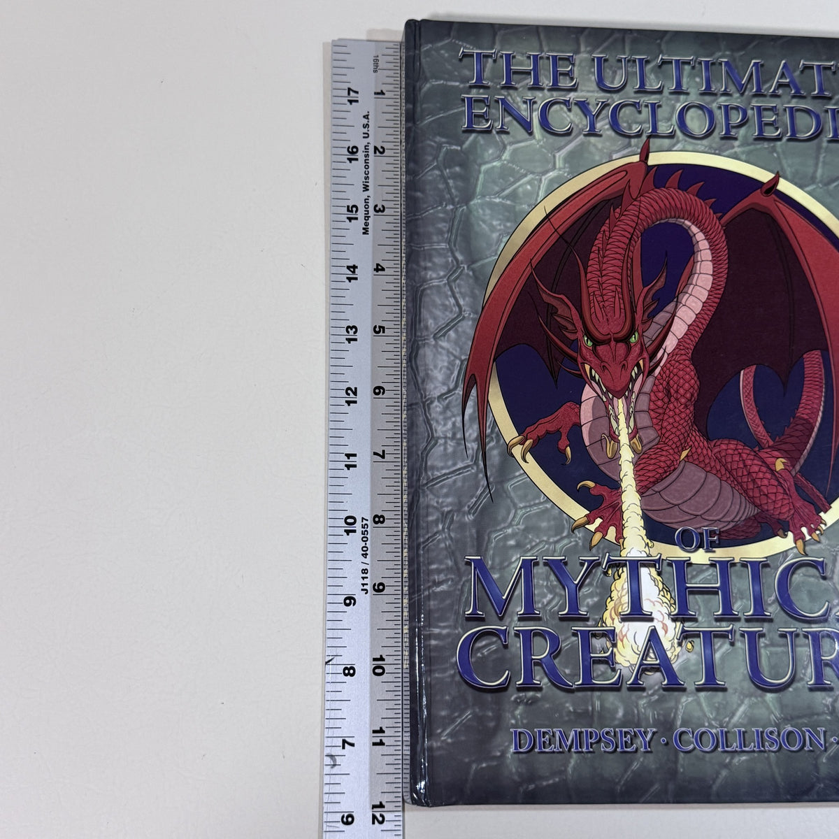 The Ultimate Encyclopedia of Mythical Creatures Hardcover Dempsey - view 5 of 6