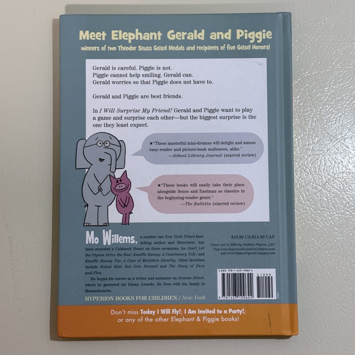 I Will Surprise My Friend! Mo Willems Elephant and Piggie Hardcover - view 3 of 4