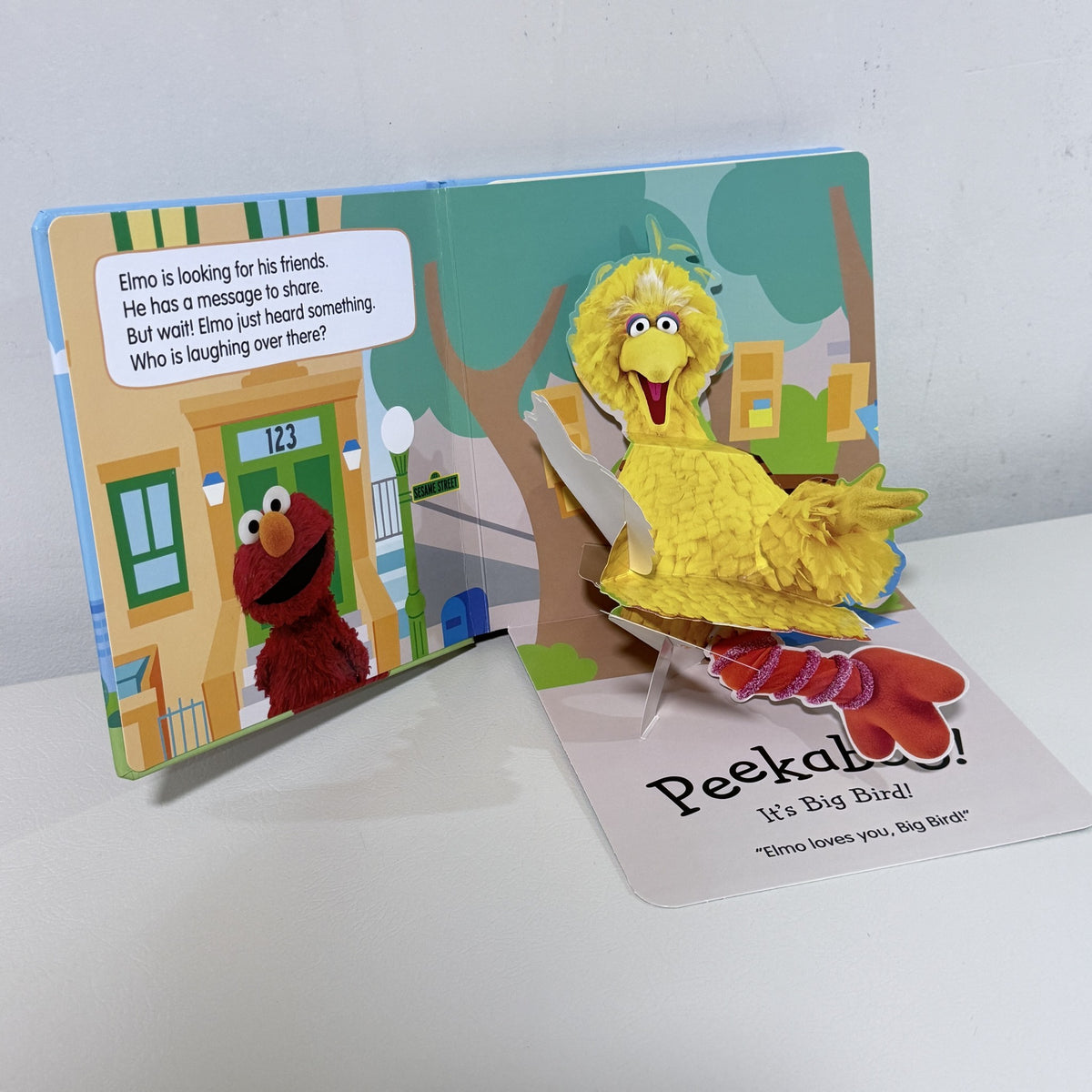 Sesame Street Pop-Up Peekaboo! Elmo Loves You DK Board Book - view 4 of 4