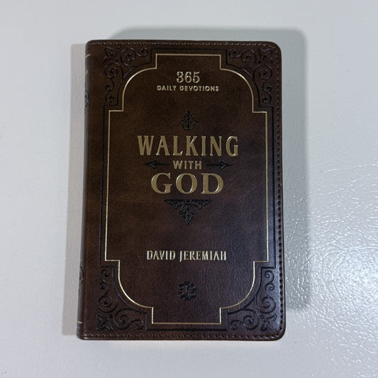 Walking with God 365 Daily Devotions David Jeremiah Faux Leather - view 1 of 5