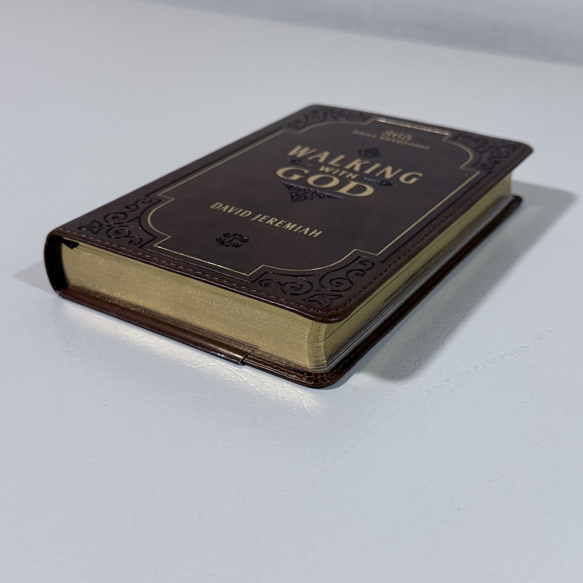 Walking with God 365 Daily Devotions David Jeremiah Faux Leather - view 2 of 5