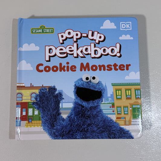 Sesame Street Pop-Up Peekaboo! Cookie Monster DK Board Book - view 1 of 4