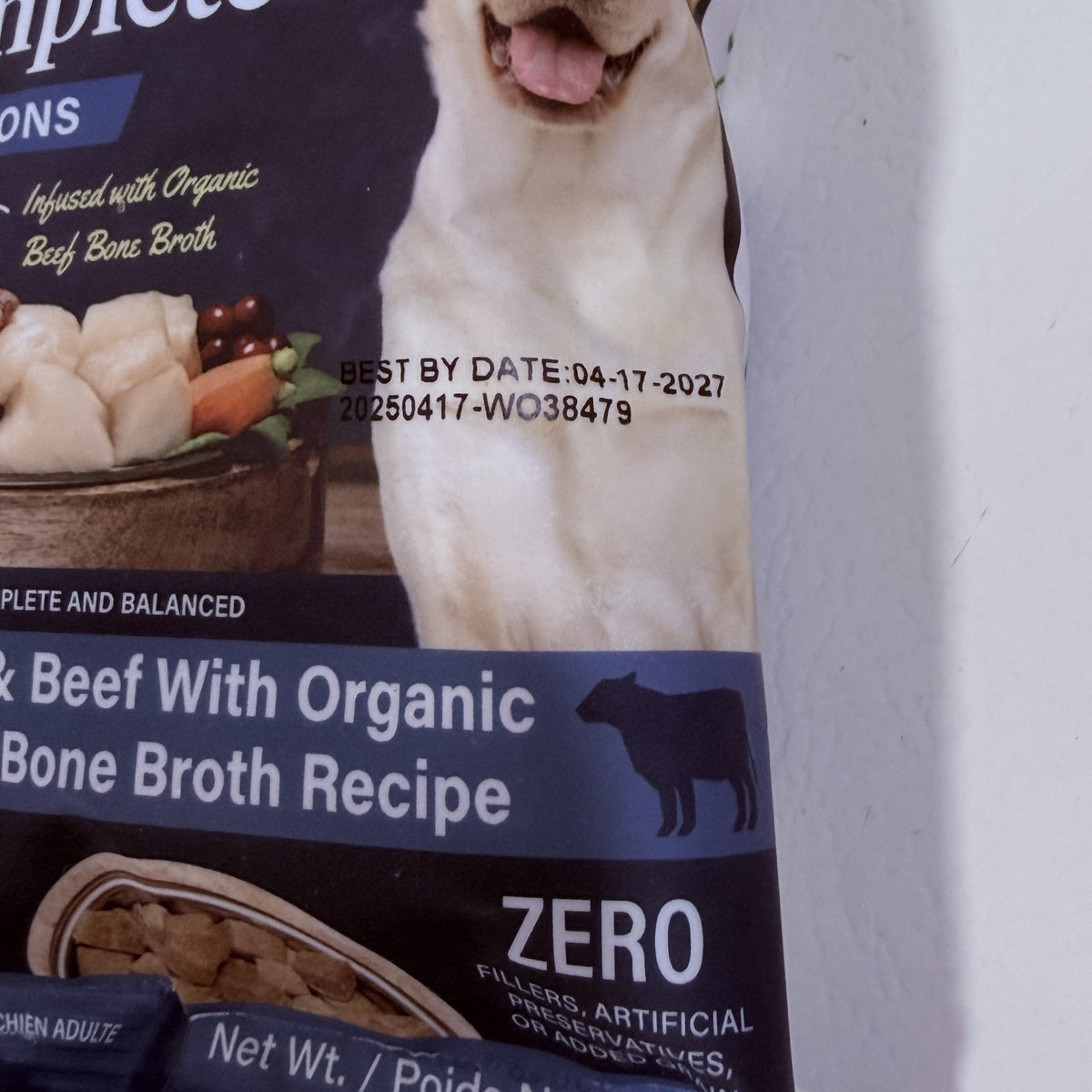 Nutra Complete Infusions Fish & Beef Dog Food 1 oz Lot of 2 BB 04/2027 - view 3 of 7