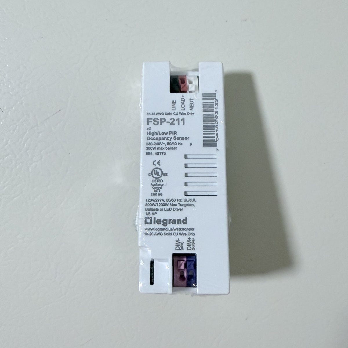 Wattstopper FSP-211 High/Low PIR Fixture Mount Occupancy Sensor - view 1 of 6