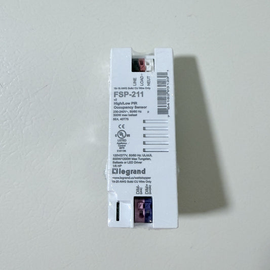 Wattstopper FSP-211 High/Low PIR Fixture Mount Occupancy Sensor - view 1 of 6