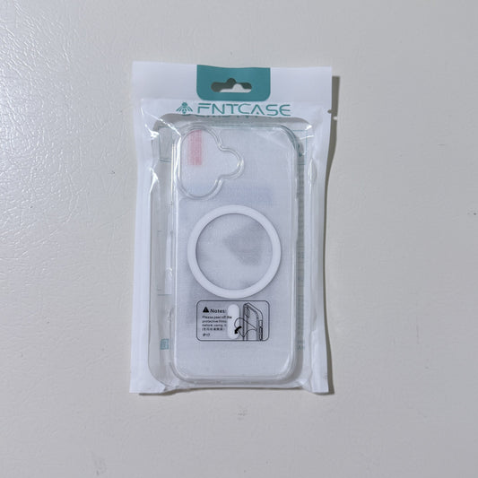 iPhone 17 Clear MagSafe Case with Magnetic Ring and Screen Protector - view 1 of 4