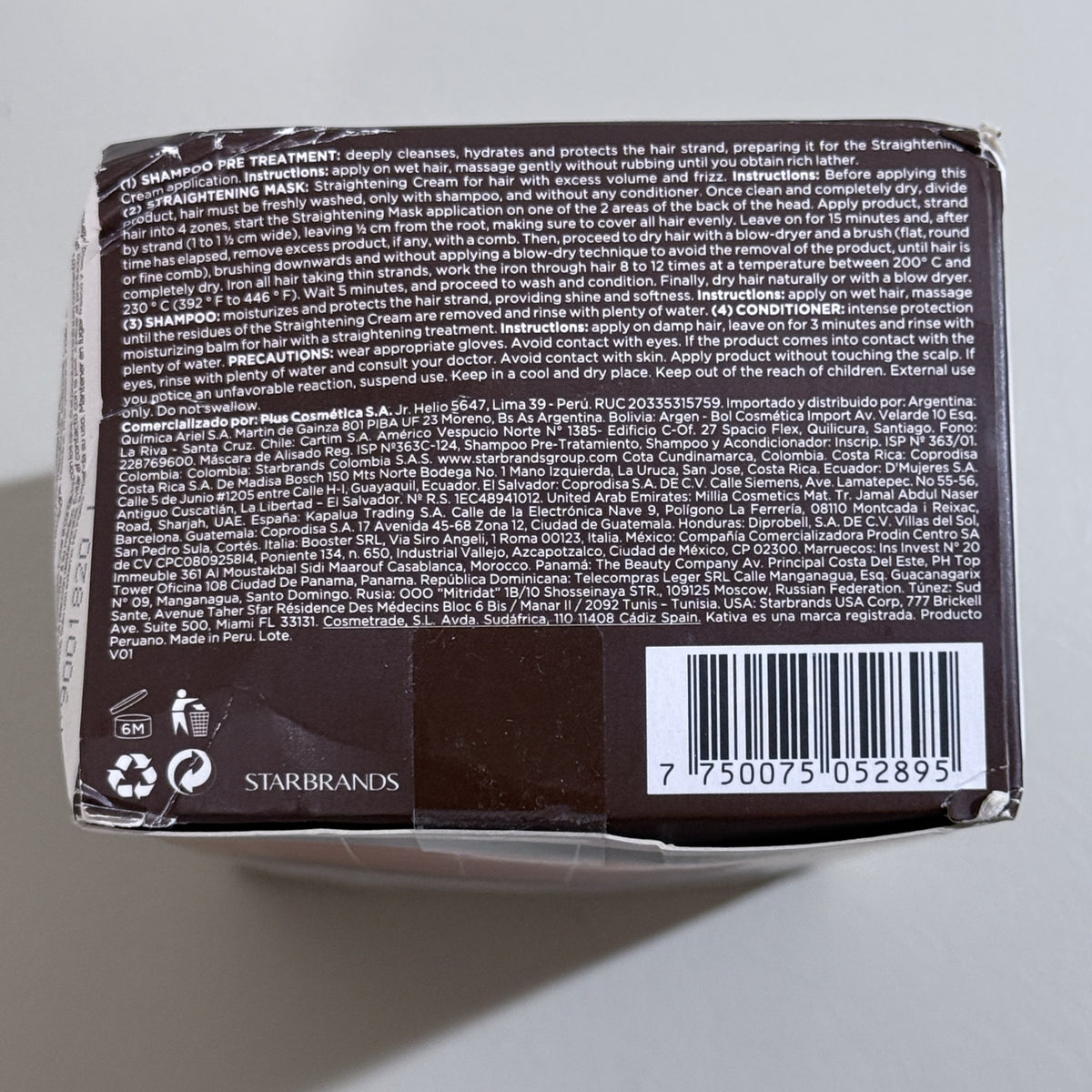 Kativa Alisado Brasileño Brazilian Straightening Kit with Argan Oil - view 6 of 9