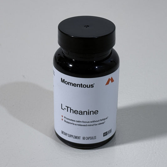 Momentous L-Theanine 200 mg, 60 Capsules, Exp 03/2028 - view 1 of 5