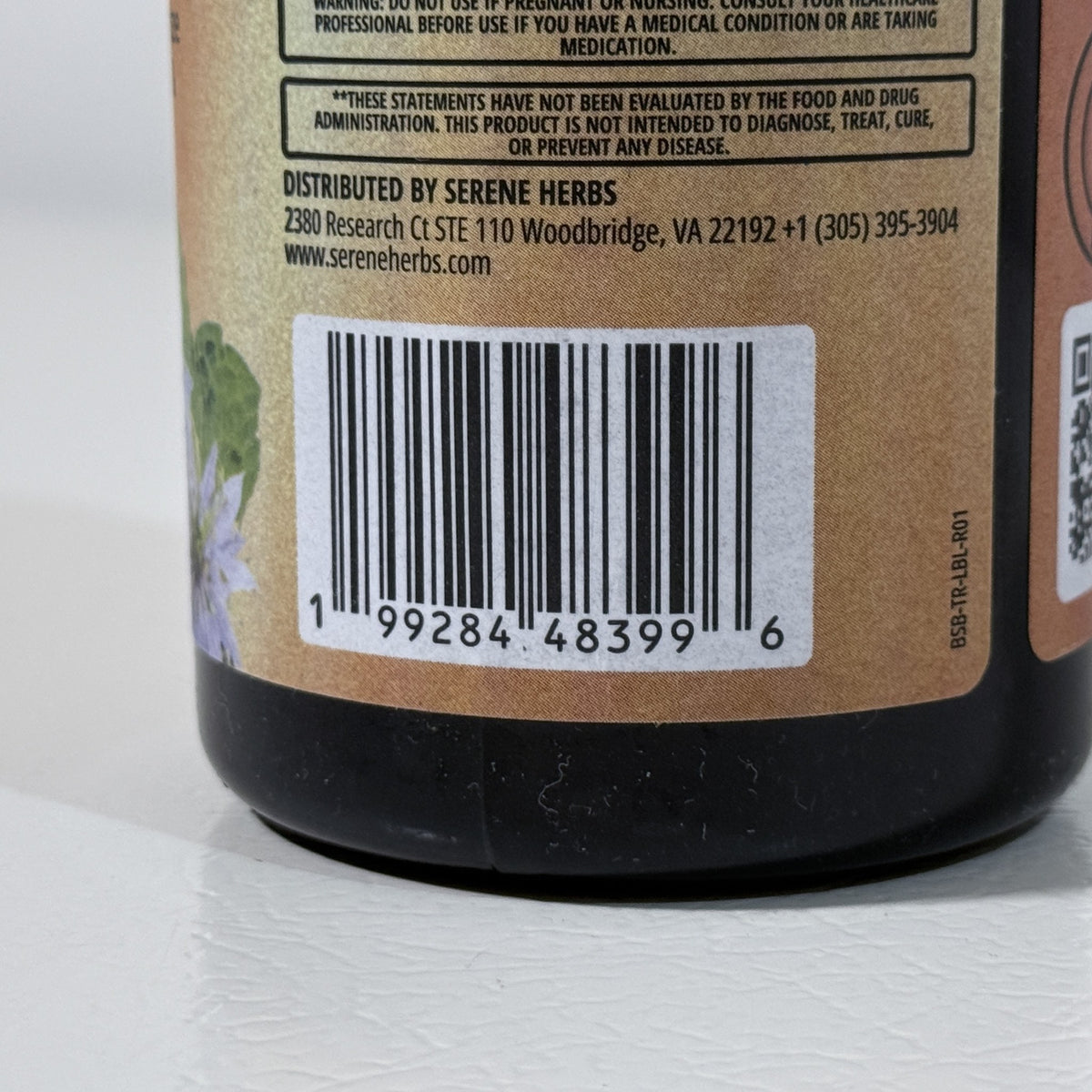 Serene Herbs Premium Black Seed Bitters, 16 fl oz, BB 07/2028 - view 4 of 6