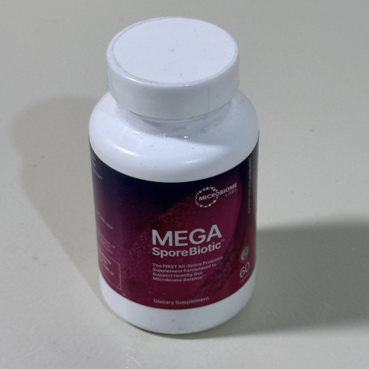 Microbiome Labs MegaSporeBiotic, 60 Capsules, BB 10/2027 - view 1 of 6