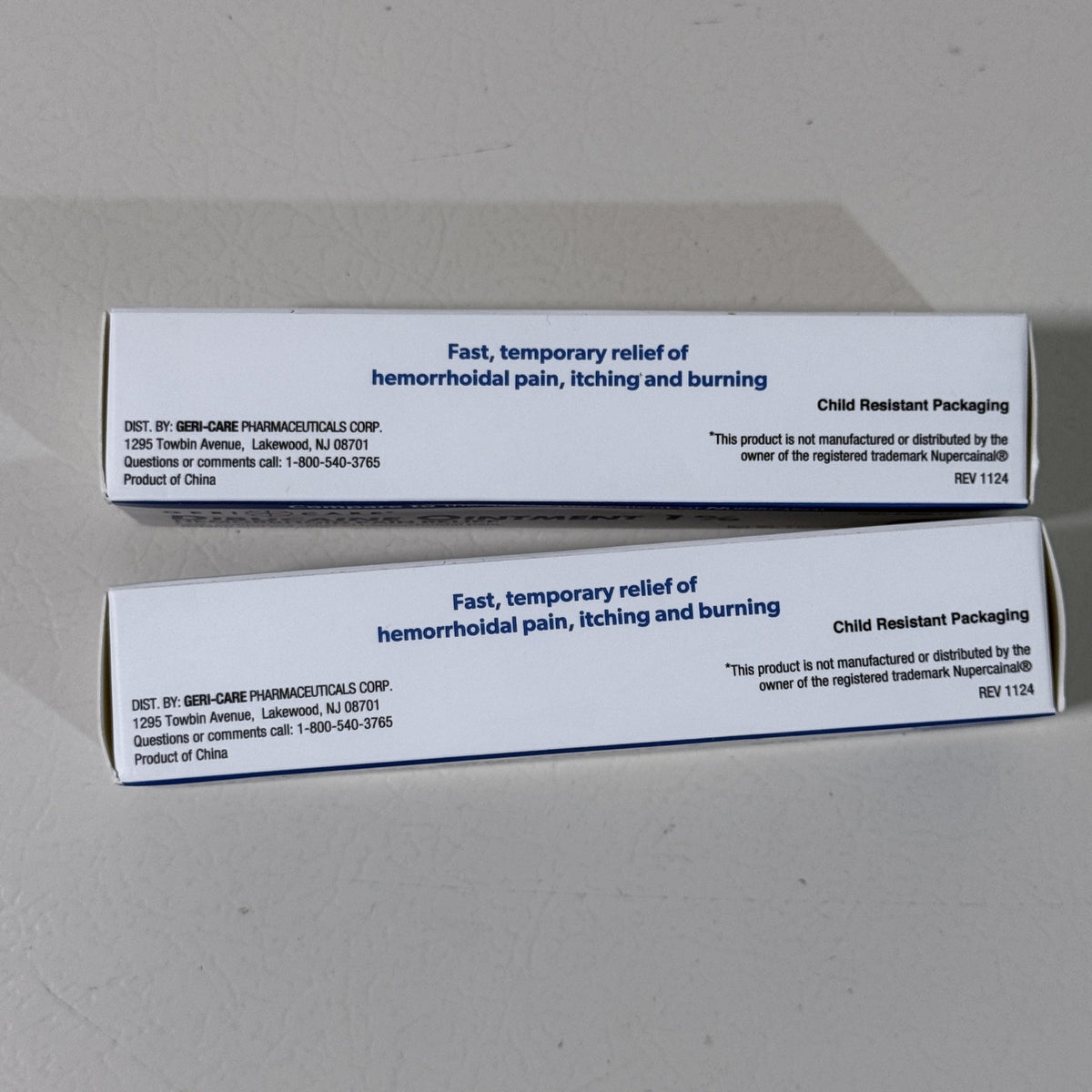 GeriCare Dibucaine Ointment 1%, 1 oz, 2 Pack, Exp 12/2028 - view 4 of 7