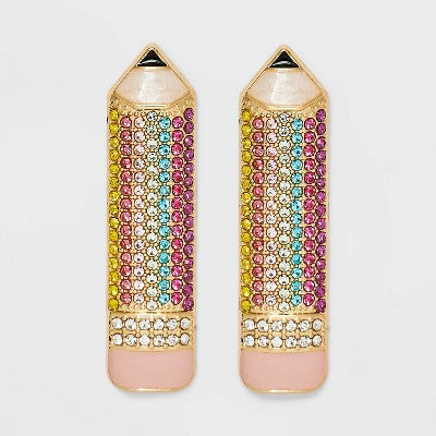 SUGARFIX by BaubleBar "Looking Sharp" Drop Earrings