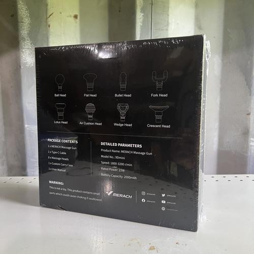 NOT WORKING - PARTS ONLY - MERACH Mini Massage Gun, Percussion Muscle Massager