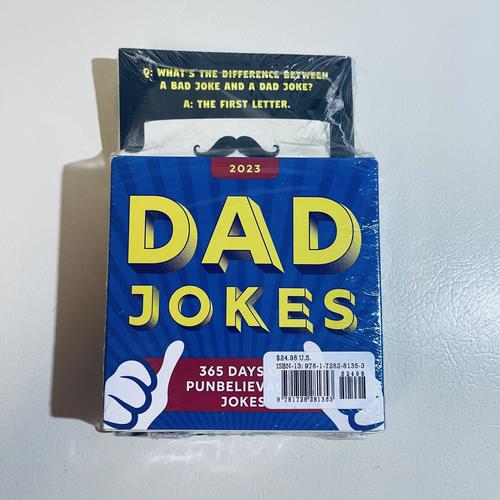 Dad Jokes 2023 Boxed Calendar and Book Gift Set: 950+ Punderful Jokes