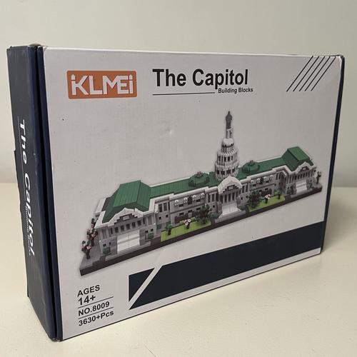 KLMEi Micro Mini Blocks United States Capitol Famous Building  (14+)  3630 PCS
