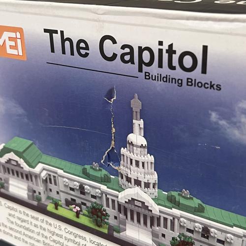 KLMEi Micro Mini Blocks United States Capitol Famous Building  (14+)  3630 PCS