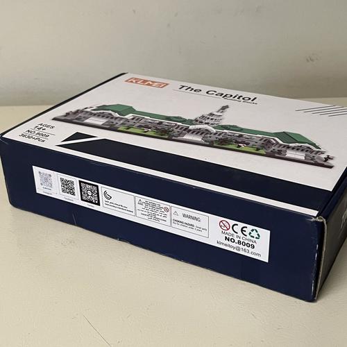 KLMEi Micro Mini Blocks United States Capitol Famous Building  (14+)  3630 PCS