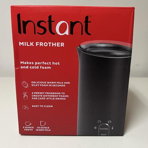 Instant Pot's Instant Milk Frother 10oz/295ml Hot/Cold Foam Maker (140-6001-01)