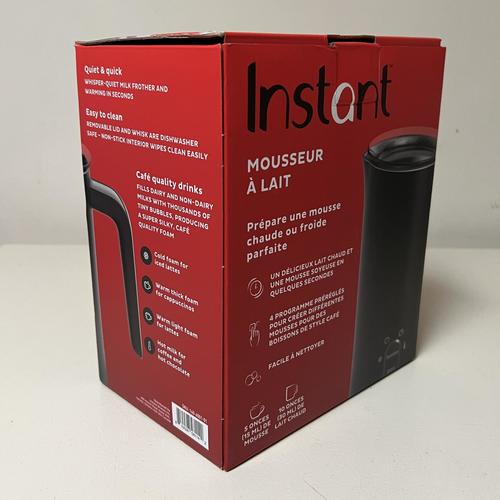 Instant Pot's Instant Milk Frother 10oz/295ml Hot/Cold Foam Maker (140-6001-01)