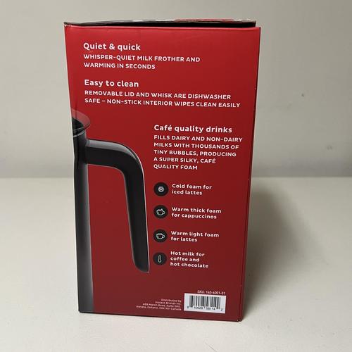 Instant Pot's Instant Milk Frother 10oz/295ml Hot/Cold Foam Maker (140-6001-01)