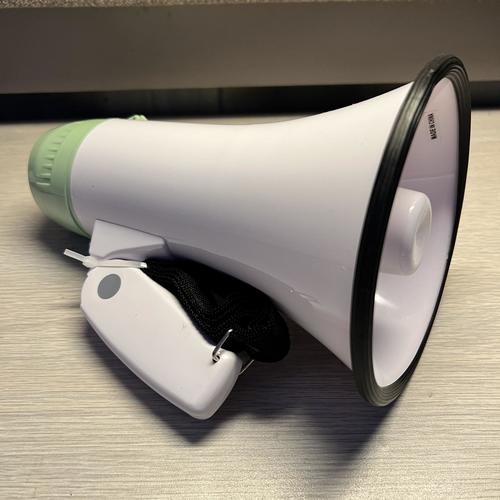 MyMealivos Portable Megaphone Bullhorn 20 Watt Power Megaphone Speaker Voice