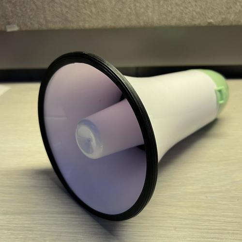 MyMealivos Portable Megaphone Bullhorn 20 Watt Power Megaphone Speaker Voice