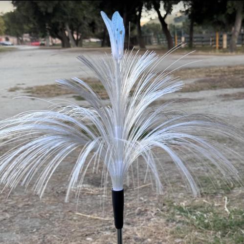 Solar Garden Lights 3 Pack Outdoor Waterproof 3Layers 7Color Jellyfish Butterfly