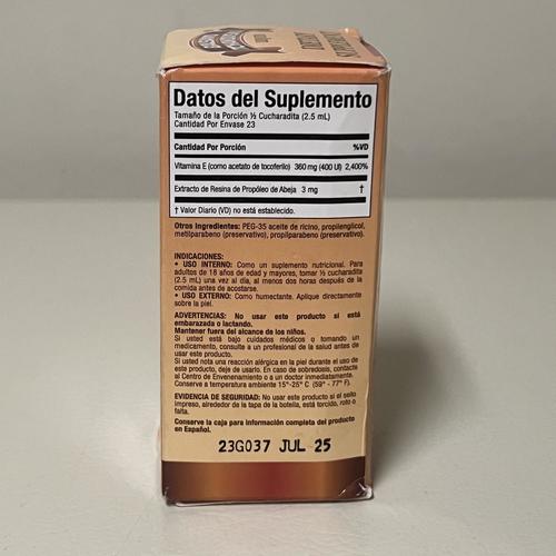 Balsamo Tchakowski with Vitamin E and Bee Propolis Resin Extract 2 oz. fl. 58ml EXP 7/25