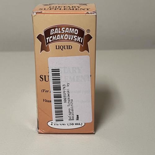 Balsamo Tchakowski with Vitamin E and Bee Propolis Resin Extract 2 oz. fl. 58ml EXP 7/25