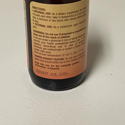 Balsamo Tchakowski with Vitamin E and Bee Propolis Resin Extract 2 oz. fl. 58ml EXP 7/25