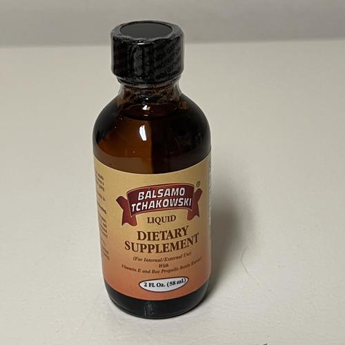 Balsamo Tchakowski with Vitamin E and Bee Propolis Resin Extract 2 oz. fl. 58ml EXP 7/25