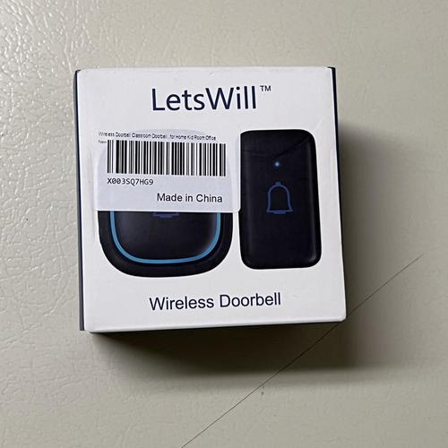 Doorbell Wireless IP66 Waterproof 115dB with 56 Chimes 1000ft Range 7 Levels Vol