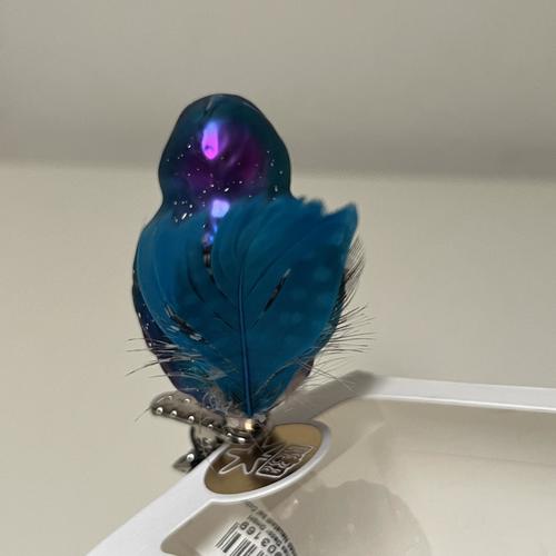 Inge-Glas Belinda Bluebird German Glass Christmas Tree Ornament