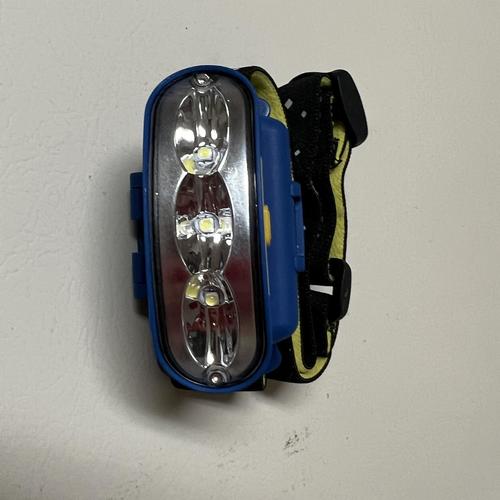TripleLite 530 lm Blue LED Head Lamp AAA Battery