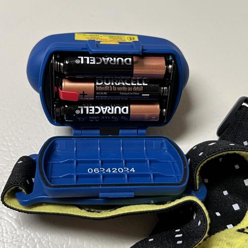 TripleLite 530 lm Blue LED Head Lamp AAA Battery